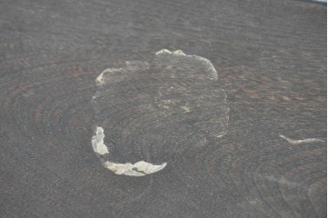 和製アンティーク　大正ロマン　希少デザイン　透かし彫り入りのオクタゴンテーブル　(R-087122)