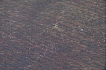 イギリスアンティーク　オーク材　重厚な佇まいのドローリーフテーブル　(R-087123)