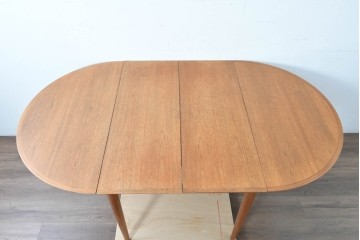 デンマークヴィンテージ　Sibast Furniture(シバスト・ファニチャー)　Arne Vodder(アルネ・ヴォッダー)デザイン　model 227　バタフライエクステンションテーブル　(R-087124)