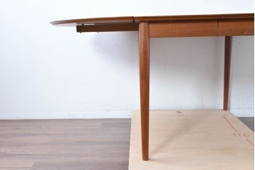 デンマークヴィンテージ　Sibast Furniture(シバスト・ファニチャー)　Arne Vodder(アルネ・ヴォッダー)デザイン　model 227　バタフライエクステンションテーブル　(R-087124)