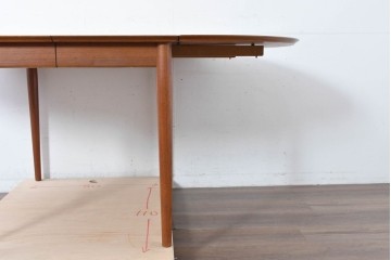 デンマークヴィンテージ　Sibast Furniture(シバスト・ファニチャー)　Arne Vodder(アルネ・ヴォッダー)デザイン　model 227　バタフライエクステンションテーブル　(R-087124)