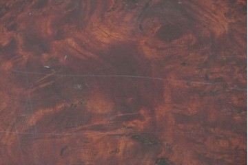 和製ヴィンテージ　天板(花梨材)　脚(欅材)　鳥眼杢が美しい座卓　(R-087125)