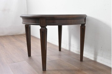 中古　美品　カリモク家具(karimoku)　ドマーニ(domani)　クイーンズライフ(QUEENS LIFE)　クラシカルモダンなリビングテーブル　定価約17万円　(R-087126)