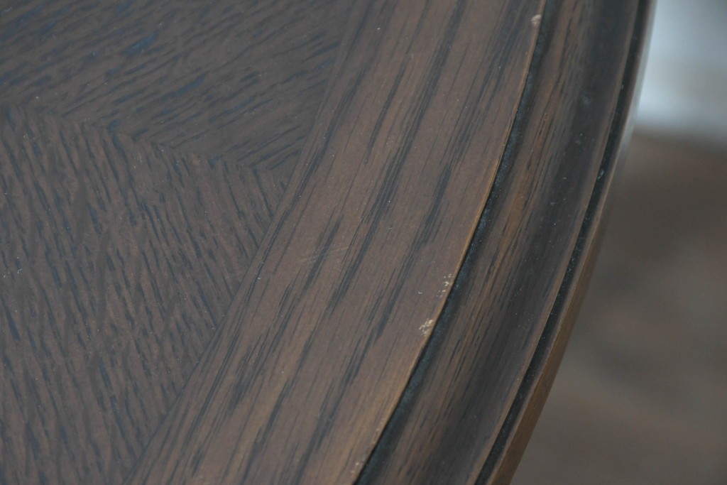 中古　美品　カリモク家具(karimoku)　ドマーニ(domani)　クイーンズライフ(QUEENS LIFE)　クラシカルモダンなリビングテーブル　定価約17万円　(R-087126)