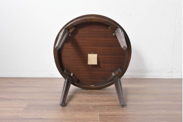 中古　美品　カリモク家具(karimoku)　ドマーニ(domani)　クイーンズライフ(QUEENS LIFE)　クラシカルモダンなリビングテーブル　定価約17万円　(R-087126)