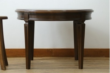 中古　美品　カリモク家具(karimoku)　ドマーニ(domani)　クイーンズライフ(QUEENS LIFE)　クラシカルモダンなリビングテーブル　定価約17万円　(R-087126)
