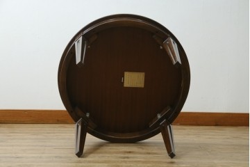 中古　美品　カリモク家具(karimoku)　ドマーニ(domani)　クイーンズライフ(QUEENS LIFE)　クラシカルモダンなリビングテーブル　定価約17万円　(R-087126)