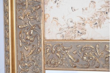 中古　六本木アピス(APIS)取り扱い　特大!!　華麗な装飾が引き立つアンティーク調ミラー　(R-087128)