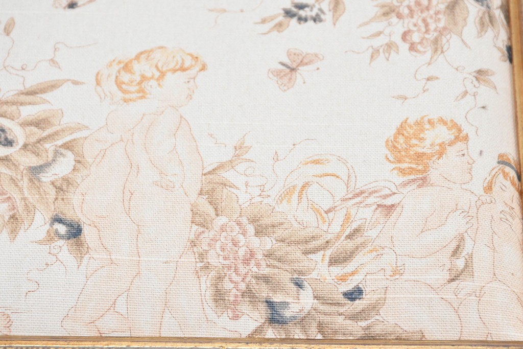 中古　六本木アピス(APIS)取り扱い　特大!!　華麗な装飾が引き立つアンティーク調ミラー　(R-087128)