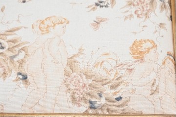 中古　六本木アピス(APIS)取り扱い　特大!!　華麗な装飾が引き立つアンティーク調ミラー　(R-087128)