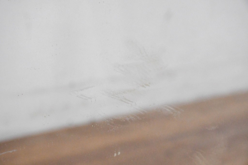 中古　六本木アピス(APIS)取り扱い　特大!!　華麗な装飾が引き立つアンティーク調ミラー　(R-087128)