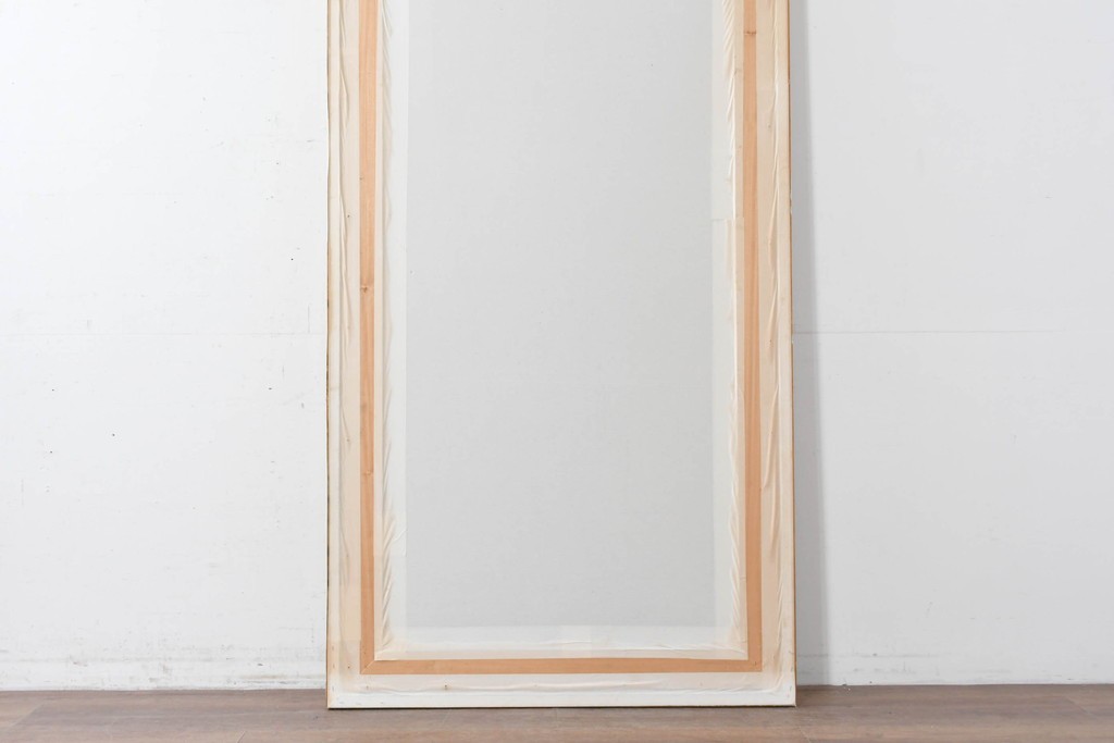 中古　六本木アピス(APIS)取り扱い　特大!!　華麗な装飾が引き立つアンティーク調ミラー　(R-087128)