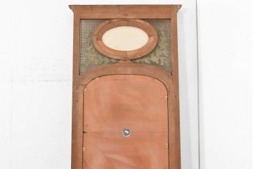 フランスアンティーク　高級品　優美な意匠が目を惹く特大サイズのミラー　(R-087129)