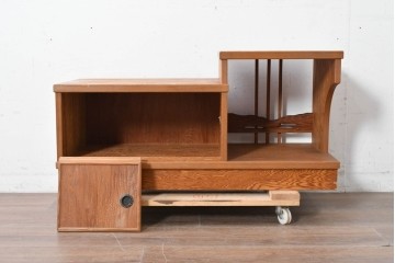 中古　屋久杉　木目が美しい置き床　定価約14万円　(R-087138)