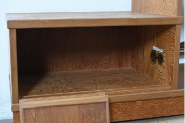 中古　屋久杉　木目が美しい置き床　定価約14万円　(R-087138)