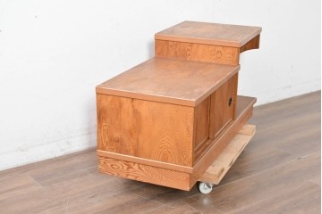 中古　屋久杉　木目が美しい置き床　定価約14万円　(R-087138)