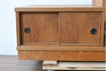 中古　屋久杉　木目が美しい置き床　定価約14万円　(R-087138)