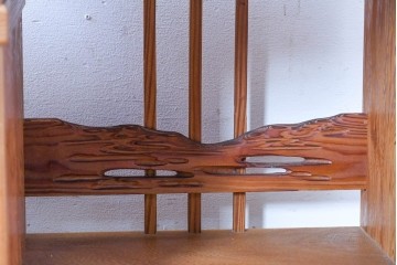 中古　屋久杉　木目が美しい置き床　定価約14万円　(R-087138)