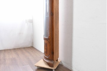 中古　ヨーロッパ　象嵌入りキュリオケース　(R-087140)