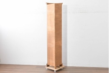 中古　ヨーロッパ　象嵌入りキュリオケース　(R-087140)