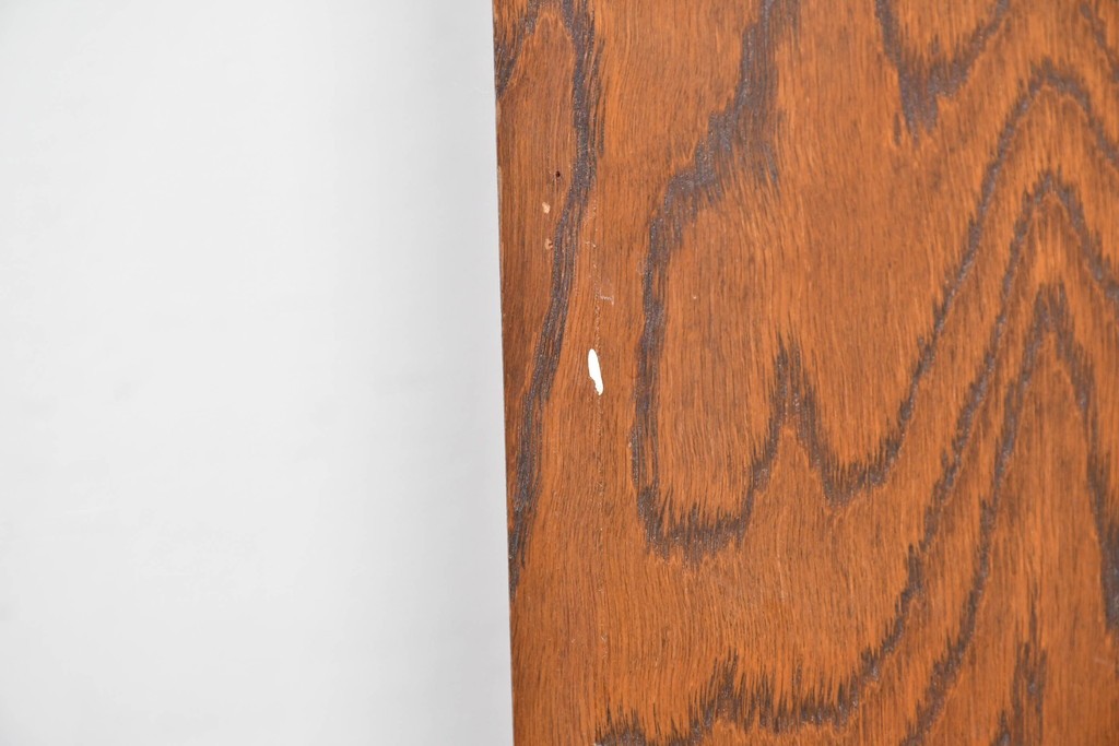 中古　美品　三越家具(現カントリーハウス)　Brugge(ブルージュ)　ステンドグラス入り扉が印象的なサイドキャビネット　(R-087150)