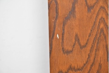 中古　美品　三越家具(現カントリーハウス)　Brugge(ブルージュ)　ステンドグラス入り扉が印象的なサイドキャビネット　(R-087150)