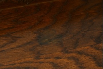 中古　美品　三越家具(現カントリーハウス)　Brugge(ブルージュ)　ステンドグラス入り扉が印象的なサイドキャビネット　(R-087150)