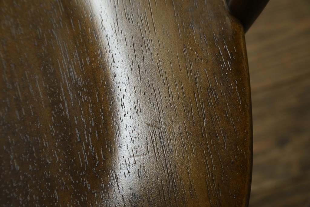 中古　美品　カリモク家具(karimoku)　コロニアルシリーズ　CC1834NK　回転式アームチェア2脚セット　定価(2脚合計)約13万円　(R-087186)