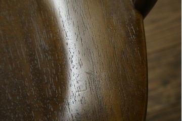 中古　美品　カリモク家具(karimoku)　コロニアルシリーズ　CC1834NK　回転式アームチェア2脚セット　定価(2脚合計)約13万円　(R-087186)