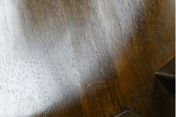 中古　美品　カリモク家具(karimoku)　コロニアルシリーズ　CC1834NK　回転式アームチェア2脚セット　定価(2脚合計)約13万円　(R-087186)