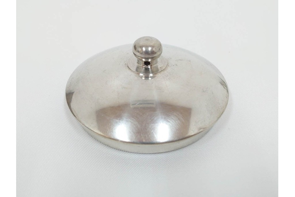 継山　本錫製　急須・茶壺・建水・茶托が揃う茶器セット　共箱付き　(R-087192)