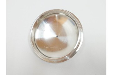 継山　本錫製　急須・茶壺・建水・茶托が揃う茶器セット　共箱付き　(R-087192)