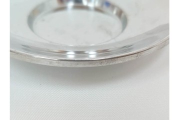 継山　本錫製　急須・茶壺・建水・茶托が揃う茶器セット　共箱付き　(R-087192)