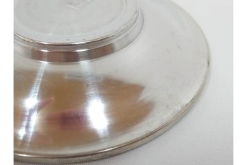 継山　本錫製　急須・茶壺・建水・茶托が揃う茶器セット　共箱付き　(R-087192)