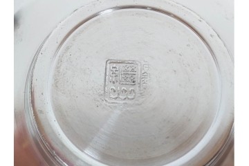 継山　本錫製　急須・茶壺・建水・茶托が揃う茶器セット　共箱付き　(R-087192)