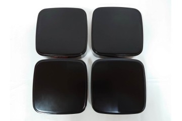 輪島塗　慶塚作　蒔絵　折鶴松竹梅文が上品な屠蘇器七ツ揃　共箱付き　(R-087193)