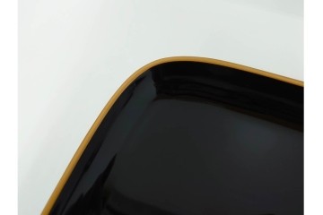 輪島塗　慶塚作　蒔絵　折鶴松竹梅文が上品な屠蘇器七ツ揃　共箱付き　(R-087193)