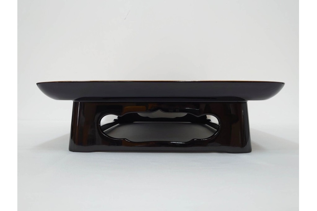 輪島塗　慶塚作　蒔絵　折鶴松竹梅文が上品な屠蘇器七ツ揃　共箱付き　(R-087193)