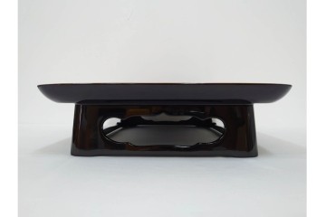 輪島塗　慶塚作　蒔絵　折鶴松竹梅文が上品な屠蘇器七ツ揃　共箱付き　(R-087193)