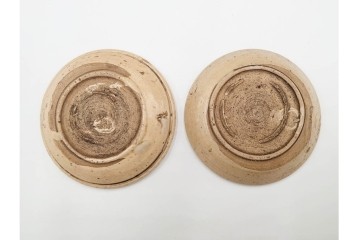 時代物　瀬戸焼　絵皿( 2.9寸)　豆皿(2.1寸)　灯明皿( 2.1寸)　和皿18点セット　(R-087194)