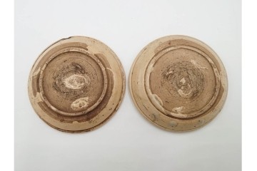 時代物　瀬戸焼　絵皿( 2.9寸)　豆皿(2.1寸)　灯明皿( 2.1寸)　和皿18点セット　(R-087194)