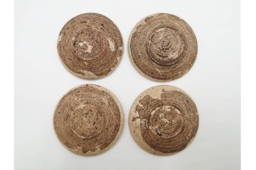 時代物　瀬戸焼　絵皿( 2.9寸)　豆皿(2.1寸)　灯明皿( 2.1寸)　和皿18点セット　(R-087194)