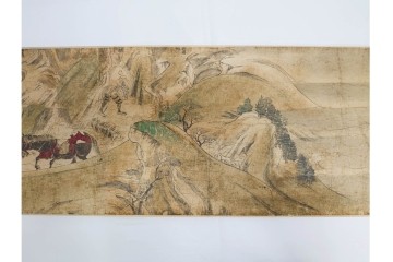 複製　昭和45年　朝護孫子寺　国宝 「信貴山縁起絵巻」  3巻揃　解説書・共箱付き　定価35万円　(R-087195)