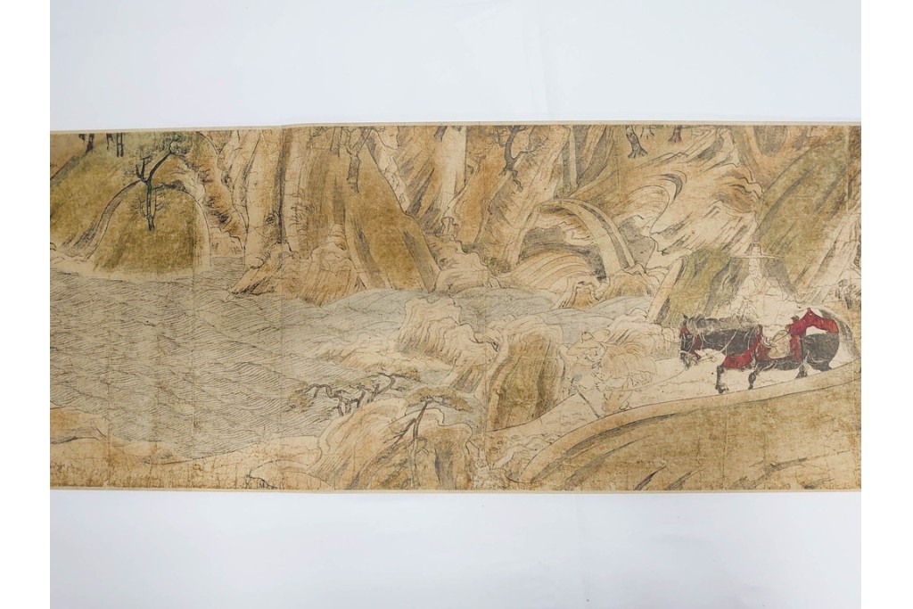 複製　昭和45年　朝護孫子寺　国宝 「信貴山縁起絵巻」  3巻揃　解説書・共箱付き　定価35万円　(R-087195)