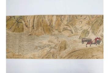 複製　昭和45年　朝護孫子寺　国宝 「信貴山縁起絵巻」  3巻揃　解説書・共箱付き　定価35万円　(R-087195)