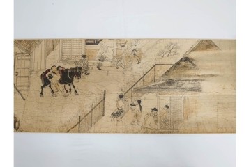 複製　昭和45年　朝護孫子寺　国宝 「信貴山縁起絵巻」  3巻揃　解説書・共箱付き　定価35万円　(R-087195)