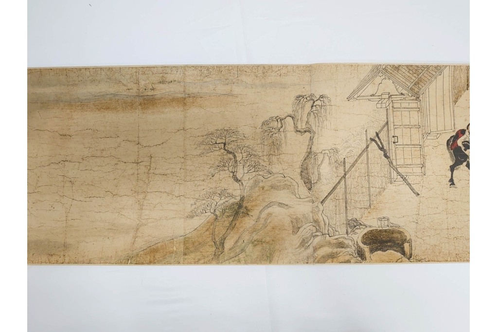 複製　昭和45年　朝護孫子寺　国宝 「信貴山縁起絵巻」  3巻揃　解説書・共箱付き　定価35万円　(R-087195)