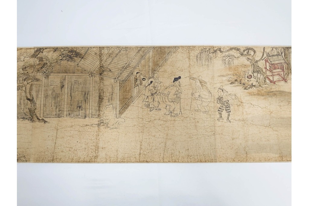 複製　昭和45年　朝護孫子寺　国宝 「信貴山縁起絵巻」  3巻揃　解説書・共箱付き　定価35万円　(R-087195)