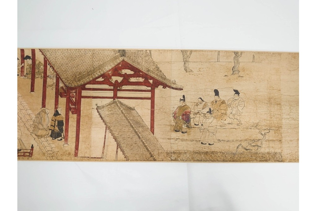 複製　昭和45年　朝護孫子寺　国宝 「信貴山縁起絵巻」  3巻揃　解説書・共箱付き　定価35万円　(R-087195)