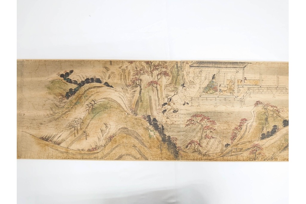 複製　昭和45年　朝護孫子寺　国宝 「信貴山縁起絵巻」  3巻揃　解説書・共箱付き　定価35万円　(R-087195)